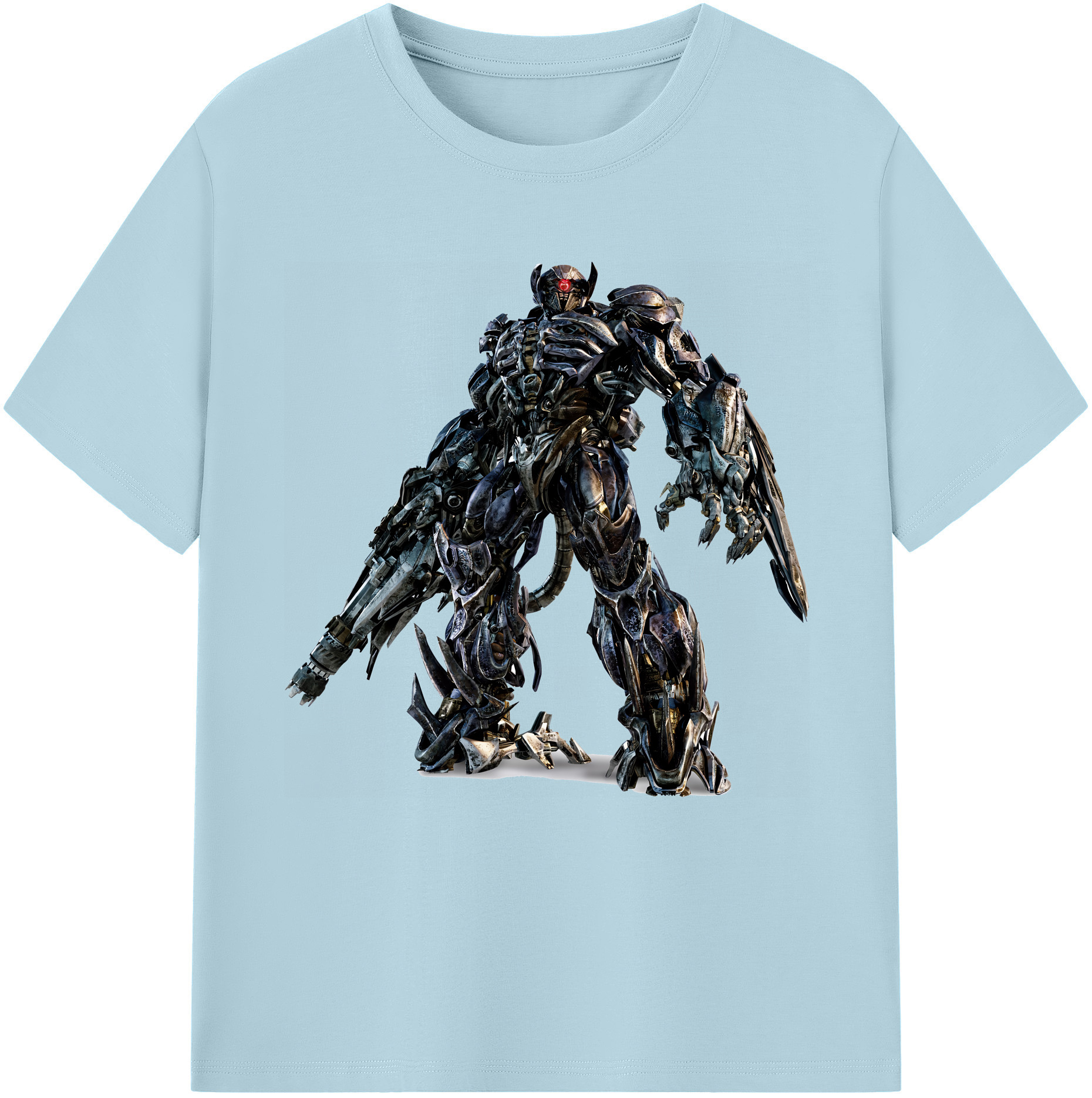 （画像用） Transformers トランスフォーマー 綿100％半袖Tシャツ（フロントプリント）